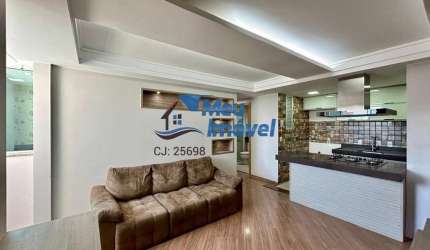 C 06 Centro Residencial Novità 2 quartos 1 suíte 70m² Reformado Armários 1 Vaga