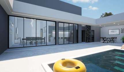 SHA Condomínio Conjunto 4 Casa 4 Quartos 4 suites closet 4 Vagas Lote 350m² Nova