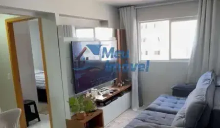 Top Life Taguatinga 2 Quartos 1 Vaga 50m² Nascente Porcelanato Área de Serviço