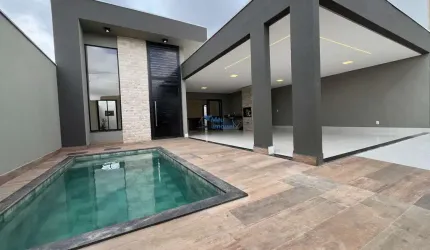 Casa Nova Vicente Pires Condomínio Cooperville 4Qts 2 Suítes Lazer 250m² Piscina