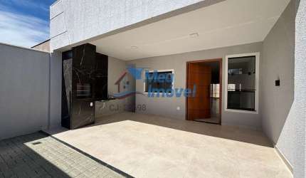 Parque JK Luziânia Casa 3 Quartos 1 Suíte 2 Vagas 180m² Área Gourmet Quintal