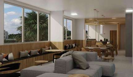 QE 05 Guará I PARK 5 1 Quarto 1 Vaga 29m² Armários Mobiliada AC FINAN FGTS Lazer