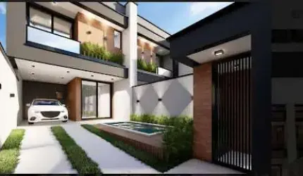 Sobrado com 3 dormitórios à venda, 132 m² por R$ 990.000,00 - Bairro Rio Pequeno - Camboriú/SC