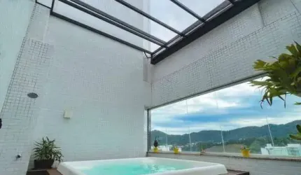 Cobertura com 4 dormitórios para alugar, 193 m² por R$ 23.000,00/mês - Pioneiros - Balneário Camboriú/SC
