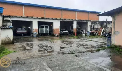 TERRENO COM GALPÃO E CASA - à venda