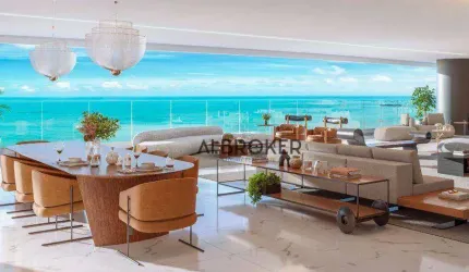 Na Beira Mar Apartamento com 5 dormitórios à venda, 650 m² por R$ 17.900.000 - Meireles - Fortaleza/CE