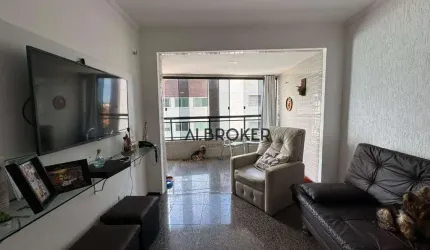 Na Beira Mar Apartamento com 1 dormitório à venda, 49 m² por R$ 650.000 - Mucuripe - Fortaleza/CE