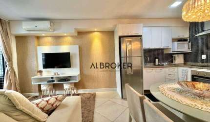 Na Beira Mar Apartamento com 2 dormitórios para alugar, 67 m² por R$ 7.501/mês - Meireles - Fortaleza/CE