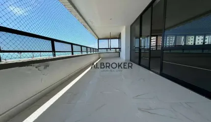 Na Beira Mar Apartamento com 3 dormitórios à venda, 320 m² por R$ 2.100.000 - Praia de Iracema - Fortaleza/CE