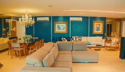 No Meireles  Apartamento com 4 dormitórios à venda, 264 m² por R$ 3.500.000 - Meireles - Fortaleza/CE