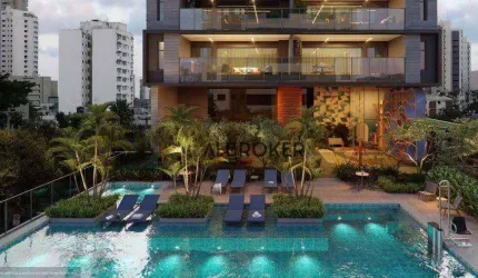 No Meireles   Apartamento com 3 dormitórios à venda, 166 m² por R$ 2.560.000 - Meireles - Fortaleza/CE