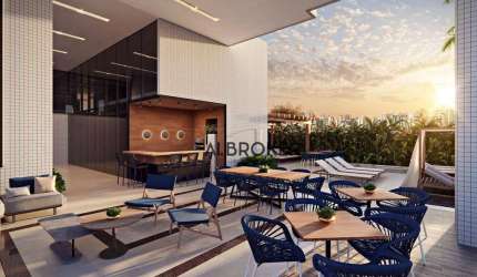 No Meireles Apartamento com 2 dormitórios à venda, 40 m² por R$ 594.500 - Aldeota - Fortaleza/CE