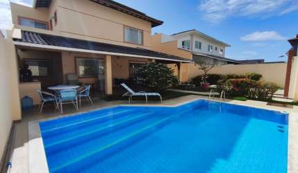 Casa 4 Suítes no Eco Vilas - Piscina, Área Gourmet e 3 Pavimentos