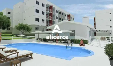 Apartamento à venda com 2 quartos , 52m² em São Sebastião Palhoça
