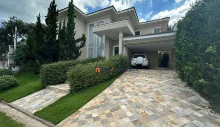 Sobrado com 4 dormitórios, 376 m² - venda por R$ 3.700.000,00 ou aluguel por R$ 20.500,99/mês - Condominio Parque das Garças I - Atibaia/SP