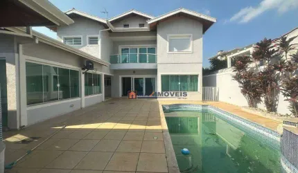 Casa com 3 dormitórios para alugar, 550 m² por R$ 10.306,00/mês - Jardim Itaperi - Atibaia/SP
