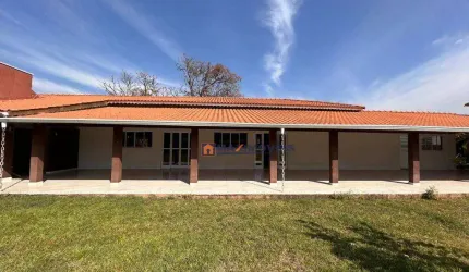 Chácara com 3 dormitórios para alugar, 5500 m² por R$ 12.000/mês - Guaxinduva - Atibaia/SP