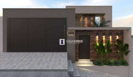Casa com 4 dormitórios à venda, 204 m² por R$ 760.000,00 - Belo Horizonte - Varginha/MG