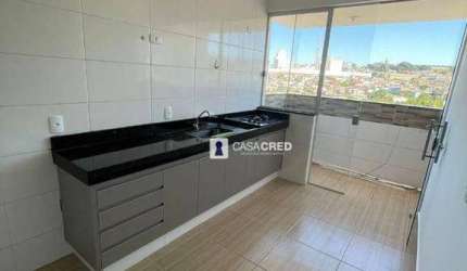 Apartamento com 2 dormitórios à venda, 65 m² por R$ 340.000,00 - Campos Elíseos - Varginha/MG