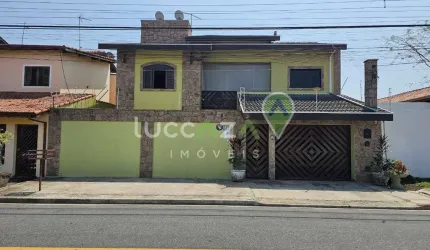 Imóvel de luxo à venda em Jacareí-SP: Casa de 4 quartos com 3 salas, 4 banheiros, suíte e 6 vagas de garagem!