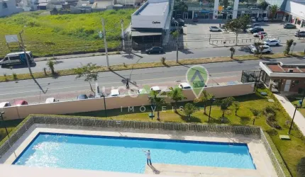 Apartamento à venda em Jacareí-SP, Loteamento Villa Branca: 2 quartos, 1 suíte, 1 sala, 1 banheiro, 1 vaga de garagem, 56m².