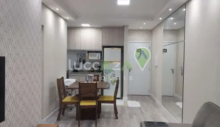 Apartamento à venda em Jacareí-SP, no Jardim Califórnia: 2 quartos, 1 suíte, 1 sala, 1 banheiro, 1 vaga de garagem, 64m².