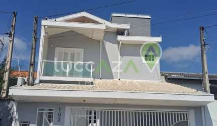 Espetacular casa à venda em Jacareí-SP, Jardim Altos de Santana II: 3 quartos, 2 suítes, 1 sala, 3 banheiros, 2 vagas, 170,02m².