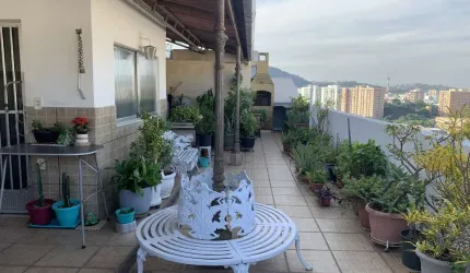 Cobertura com 4 quartos à venda na Rua Castro Barbosa, Grajaú, Rio de Janeiro, 181 m2 por R$ 1.100.000