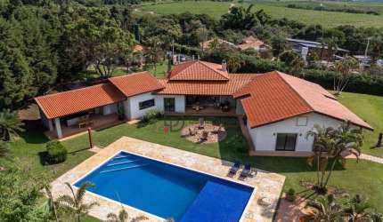 Chácara com 6 dormitórios à venda, 5000 m² por R$ 5.980.000,00 - Recanto das Flores - Indaiatuba/SP