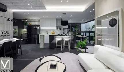 You 180 - Apartamento à venda com 2 quartos, Gleba Palhano, Londrina