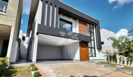 Tauá - Tangará - Casa Alto Padrão para locação no Parque Tauá Tangará em Londrina, com 3 quartos, sendo 3 suítes.