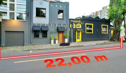 Terreno ZR4 no Juvevê com 2 Imóveis Comerciais (Sobrado e Casa Térrea) - Oportunidade Única!