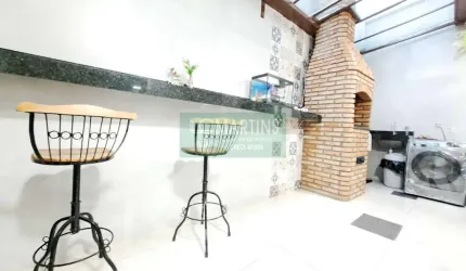 Linda Casa Estilo Moderno  3 quartos