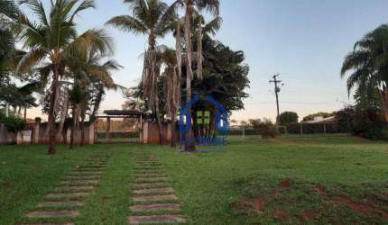 Chácara com 4 dormitórios à venda, 5000 m² por R$ 2.000.000,00 - Recanto dos Eduardos - São José do Rio Preto/SP