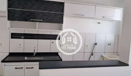Apartamento com 2 dormitórios para alugar, 50 m² por R$ 1.400,00/mês - Rios di Itália - São José do Rio Preto/SP