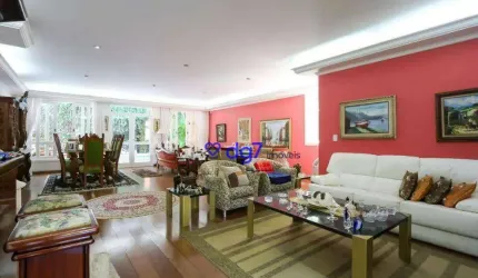 Maravilhsoa casa com 4 dormitórios, 4 suítes  à venda, 584 m² por R$ 3.400.000 - Jardim Guedala - São Paulo/SP
