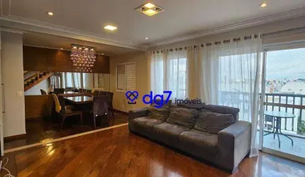 Cobertura na Vila São Francisco 3 suítes e 3 vagas 220 metros