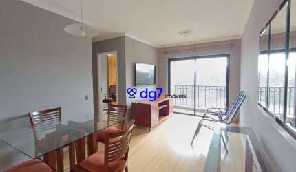 Apartamento com 2 dormitórios para alugar, 60 m² por R$ 3.720/mês - Jardim Bonfiglioli - São Paulo/SP