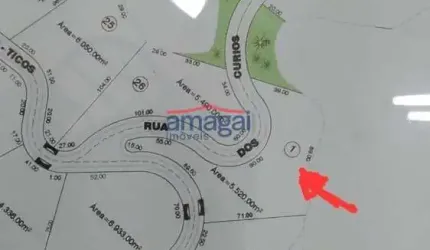 Terreno à venda no Recanto dos Passaros, Jacareí  por R$ 850.000