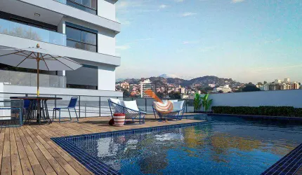 Apartamento com 3 dormitórios à venda, 125 m² por R$ 1.229.702,54 - Capoeiras - Florianópolis/SC