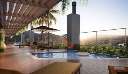 Apartamento com 3 dormitórios à venda, 95 m² por R$ 851.197,50 - Centro - Biguaçu/SC