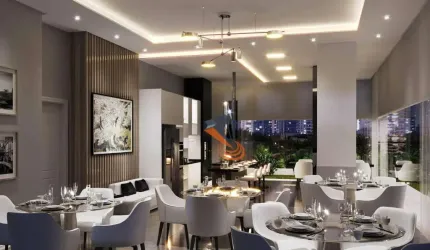 Apartamento com 3 dormitórios à venda, 119 m² por R$ 1.364.977,00 - Campinas - São José/SC