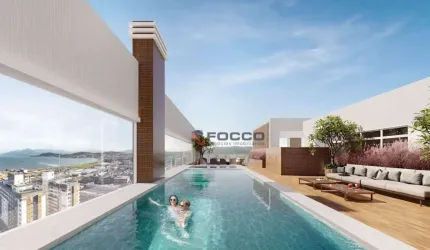 Apartamento com 3 dormitórios à venda, 136 m² por R$ 1.611.604,04 - Campinas - São José/SC