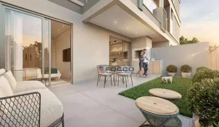 Apartamento com 2 dormitórios à venda, 100 m² por R$ 1.017.507,37 - Praia de Palmas - Governador Celso Ramos/SC