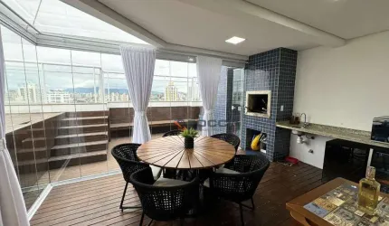 Cobertura com 3 dormitórios à venda, 192 m² por R$ 3.195.000,00 - Barreiros - São José/SC