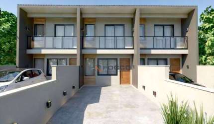 Sobrado com 2 dormitórios à venda, 81 m² por R$ 413.000,00 - Sertão do Maruim - São José/SC