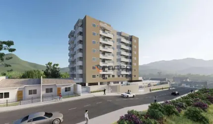 Apartamento com 2 dormitórios à venda, 61 m² por R$ 384.552,00 - Areias - São José/SC