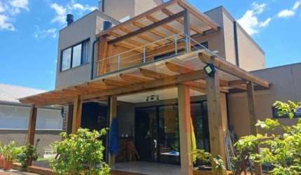 Casa em condomínio fechado com 2 quartos à venda na Estrada Cristóvão Machado de Campos, 2270, Vargem Grande, Florianópolis por R$ 1.392.000