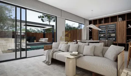 Casa em condomínio fechado com 3 quartos à venda na Rua Ernesto Durigan, 800, Santa Felicidade, Curitiba, 246 m2 por R$ 1.910.000