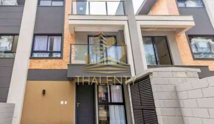 Casa em condomínio fechado com 3 quartos à venda na Estrada Guilherme Weigert, 434, Santa Cândida, Curitiba, 132 m2 por R$ 996.954